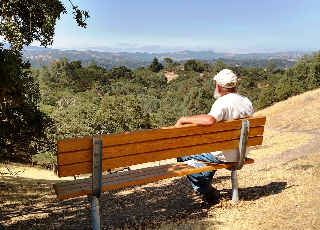 Cory Meyer enjoying the view!